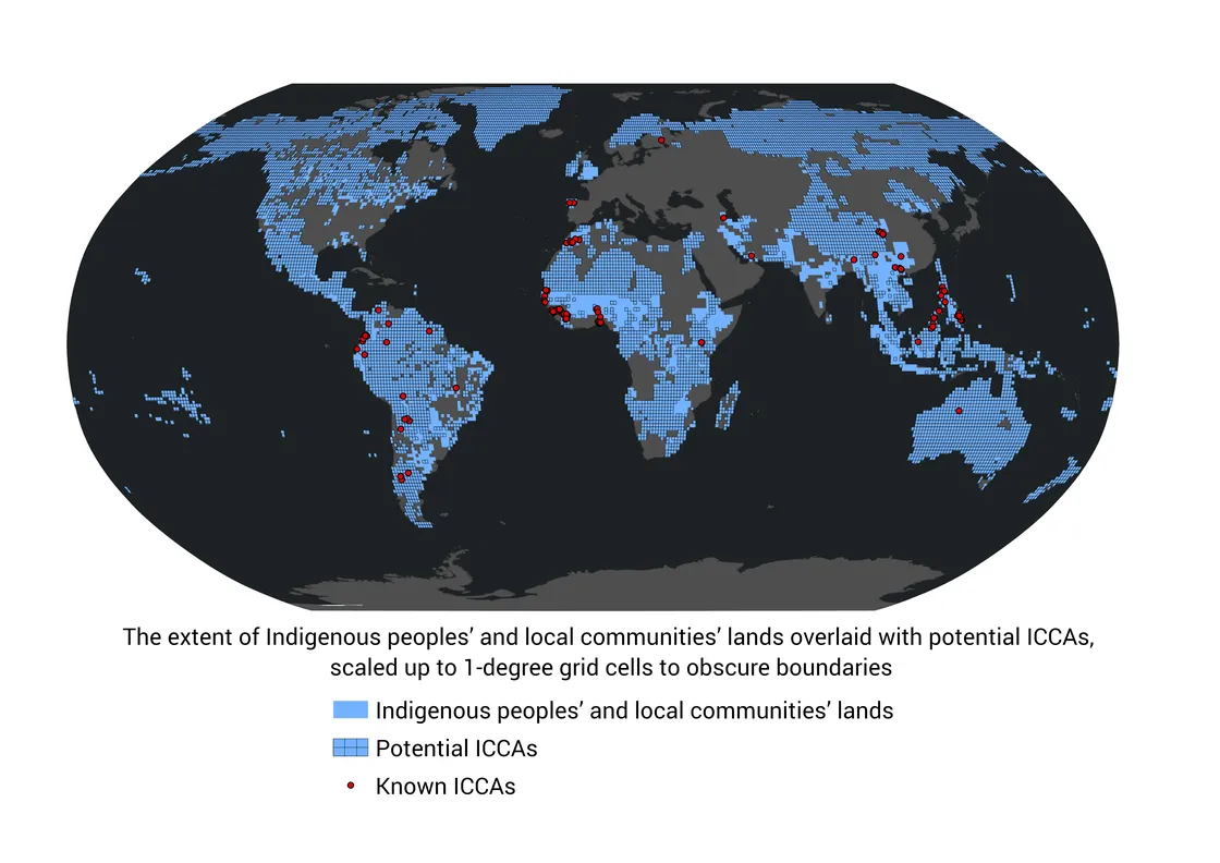 Most of the remaining natural land is managed by indigenous people.