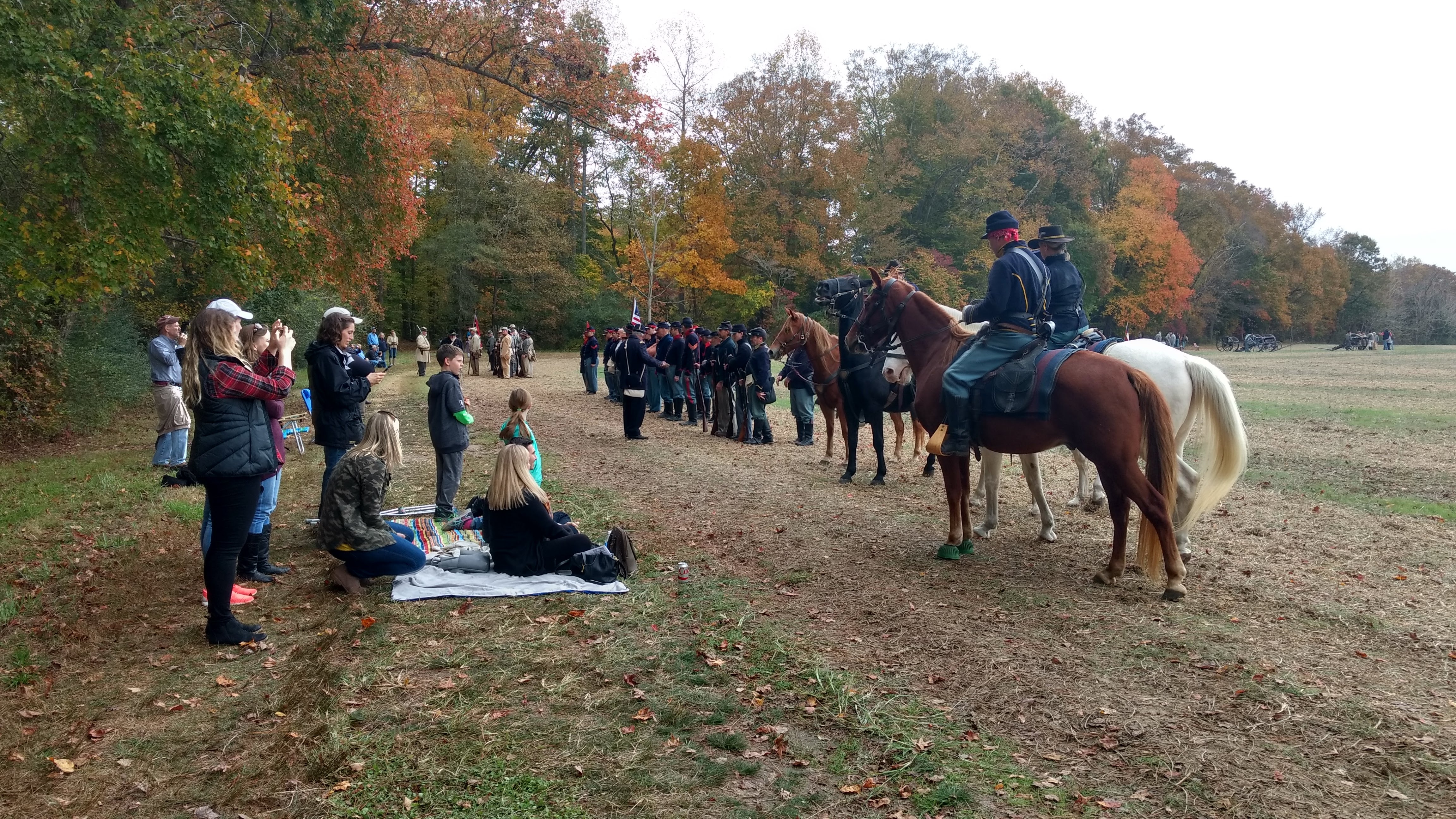 A Reenactment of the Wilderness Campaign in Virginia, Dec 2017